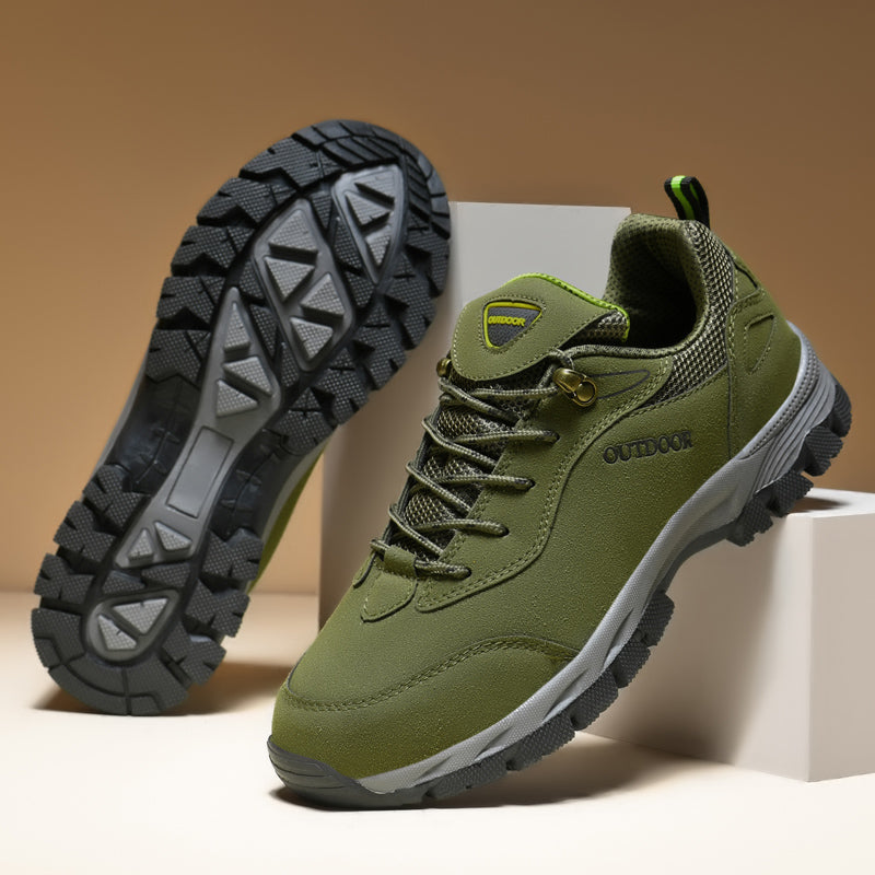 Wasserdichte Herren Wanderschuhe mit ergonomischer Sohle, robustem Design und griffiger Außensohle, ideal für Outdoor-Abenteu