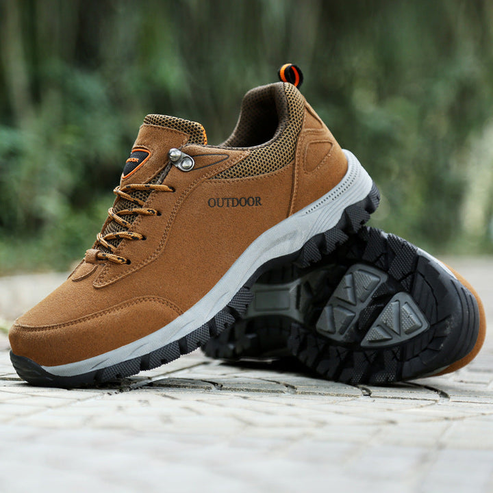 Wasserdichte Herren Wanderschuhe mit ergonomischer Sohle, robustem Design und griffiger Außensohle, ideal für Outdoor-Abenteu