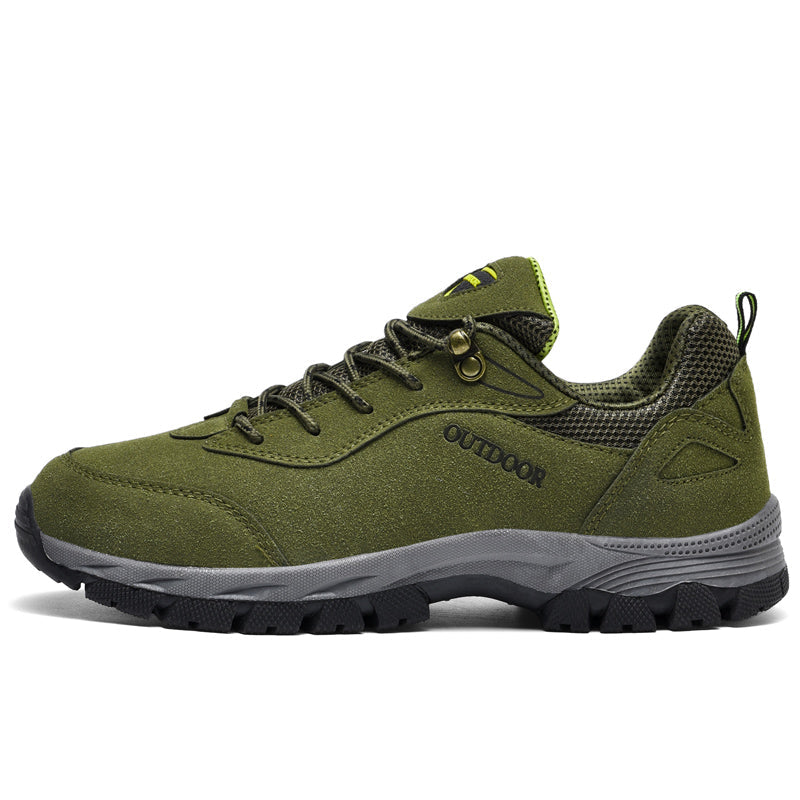 Wasserdichte Herren Wanderschuhe mit ergonomischer Sohle, robustem Design und griffiger Außensohle, ideal für Outdoor-Abenteu