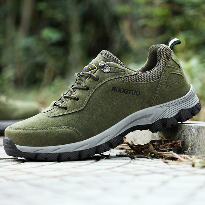 Wasserdichte Herren Wanderschuhe mit ergonomischer Sohle, robustem Design und griffiger Außensohle, ideal für Outdoor-Abenteu