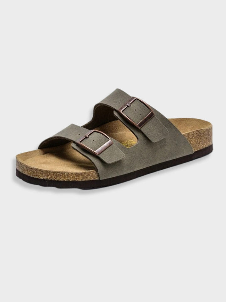 "Weiße Arizona Sandalen, zeitloses Design, vielseitig, moderner Stil, täglicher Komfort, elegante Herrenschuhe"