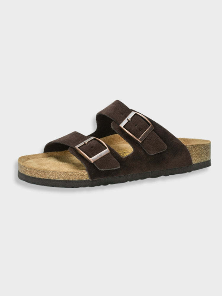 "Weiße Arizona Sandalen, zeitloses Design, vielseitig, moderner Stil, täglicher Komfort, elegante Herrenschuhe"