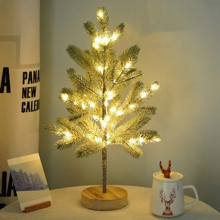 Künstliche Weihnachtsbaum-Nachtlicht für festliche Dekoration