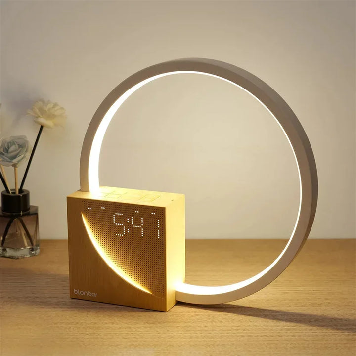 Touch Control Nachttischlampe mit Weckerfunktion