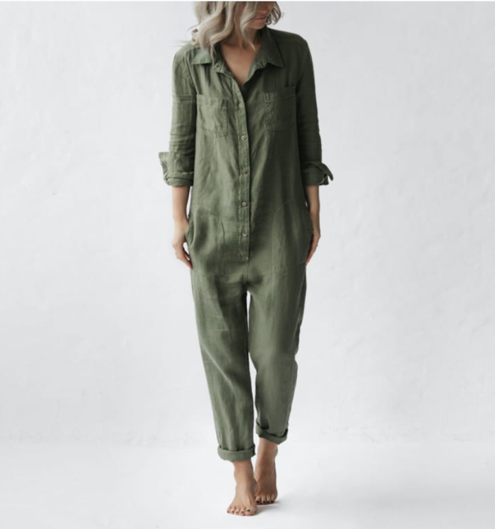 Theresa's™ Baumwoll-Jumpsuit – stylisch und bequem