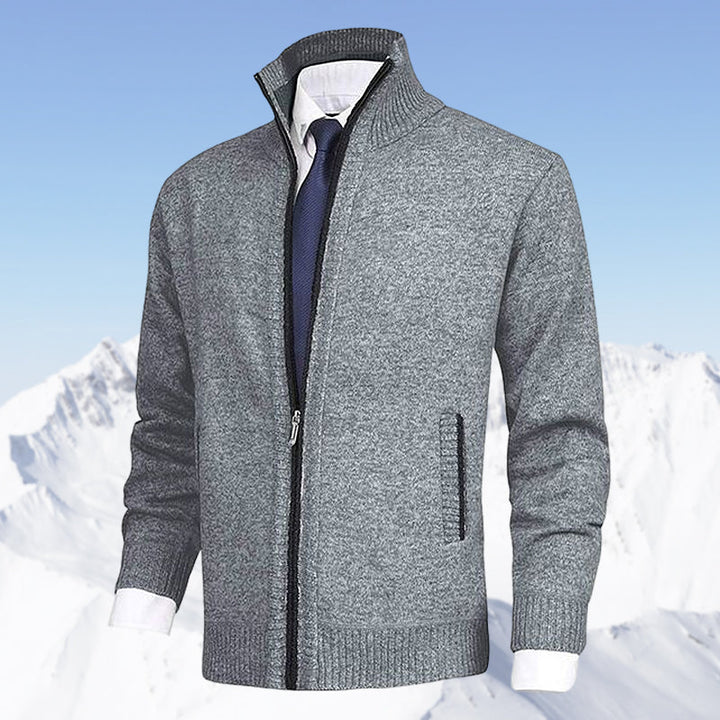 Connor - Eleganter und bequemer Cardigan mit Kragen