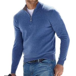 Mark™ Herren-Pullover mit durchgehendem Reißverschluss – warm und bequem