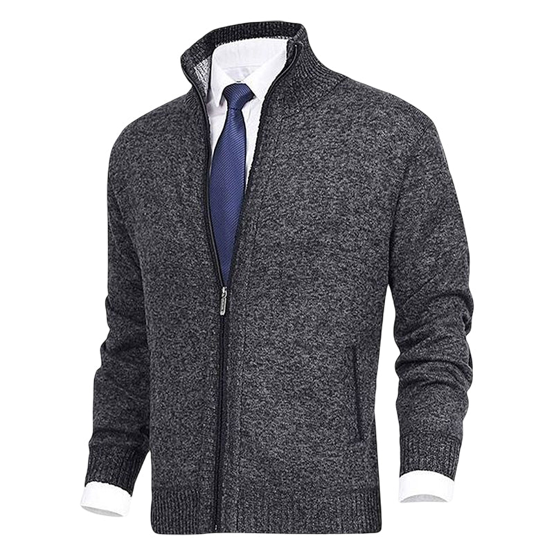 Connor - Eleganter und bequemer Cardigan mit Kragen