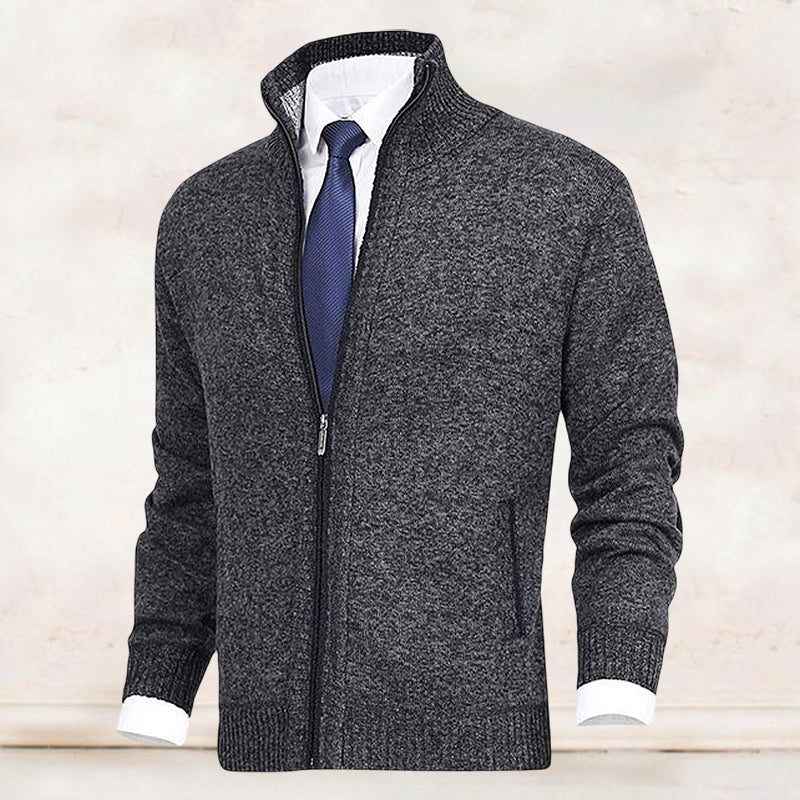 Connor - Eleganter und bequemer Cardigan mit Kragen