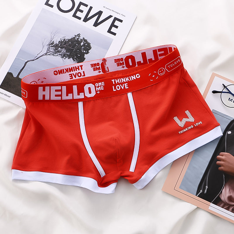 3x Tropical HELLO Boxershorts aus Baumwolle