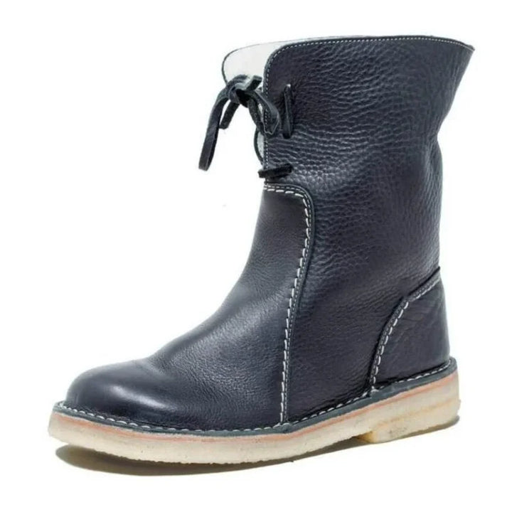 Butterweiche Vintage-Stiefel mit wasserdichtem Wollfutter