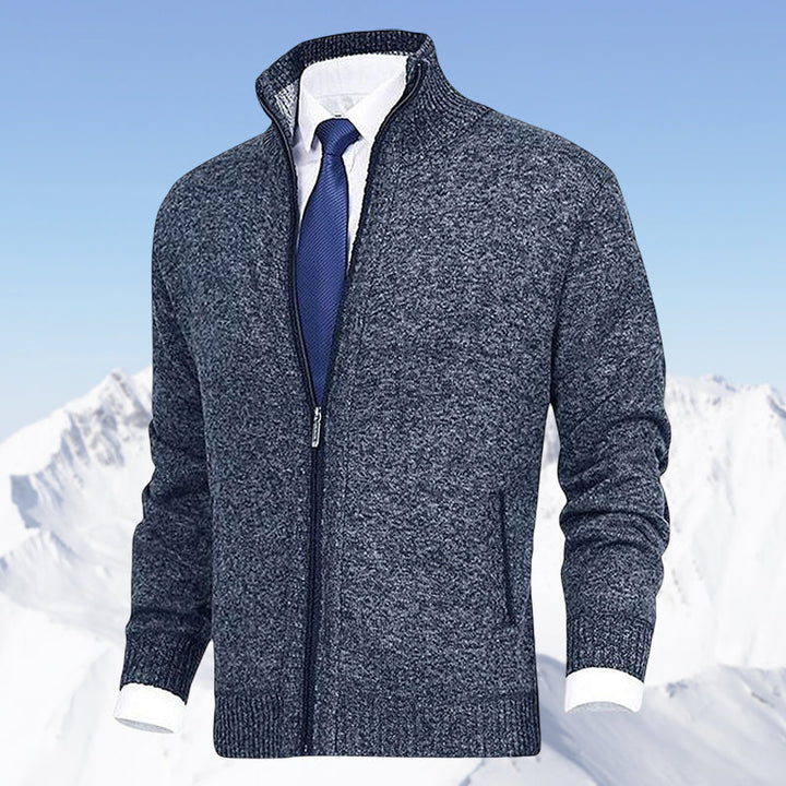 Connor - Eleganter und bequemer Cardigan mit Kragen