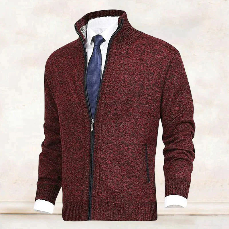 Connor - Eleganter und bequemer Cardigan mit Kragen