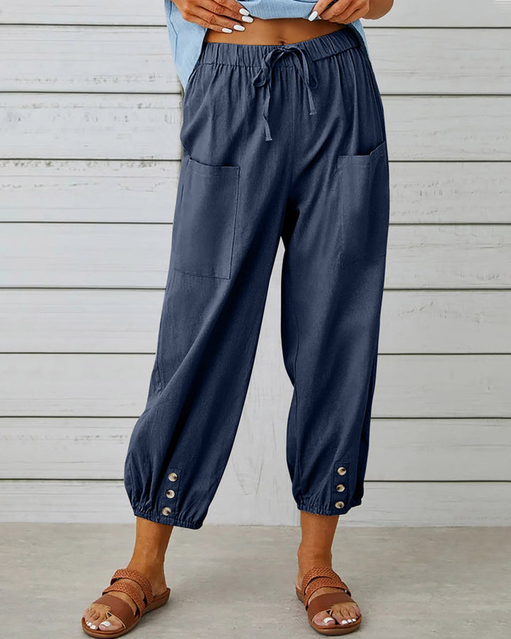 Theresa's ™ Neun-Punkt-Hose mit hoher Taille - Stilvoll und bequem