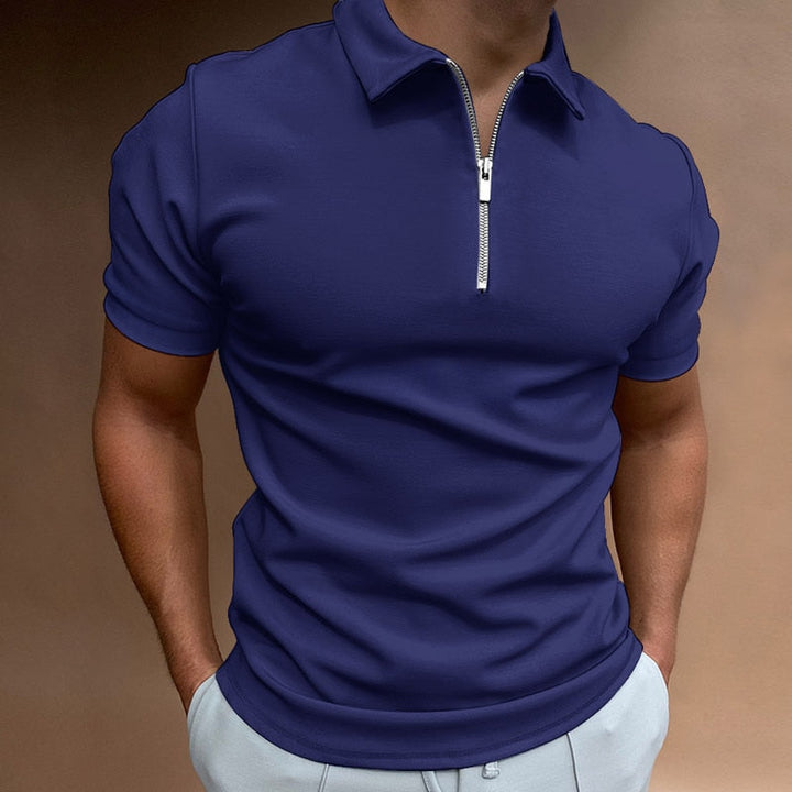 Santiago™ Poloshirt mit Reißverschluss | 50% RABATT