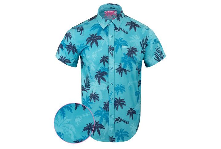 Jason™  Vice City Blue - Leuchtend in den Sommer