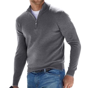 Mark™ Herren-Pullover mit durchgehendem Reißverschluss – warm und bequem