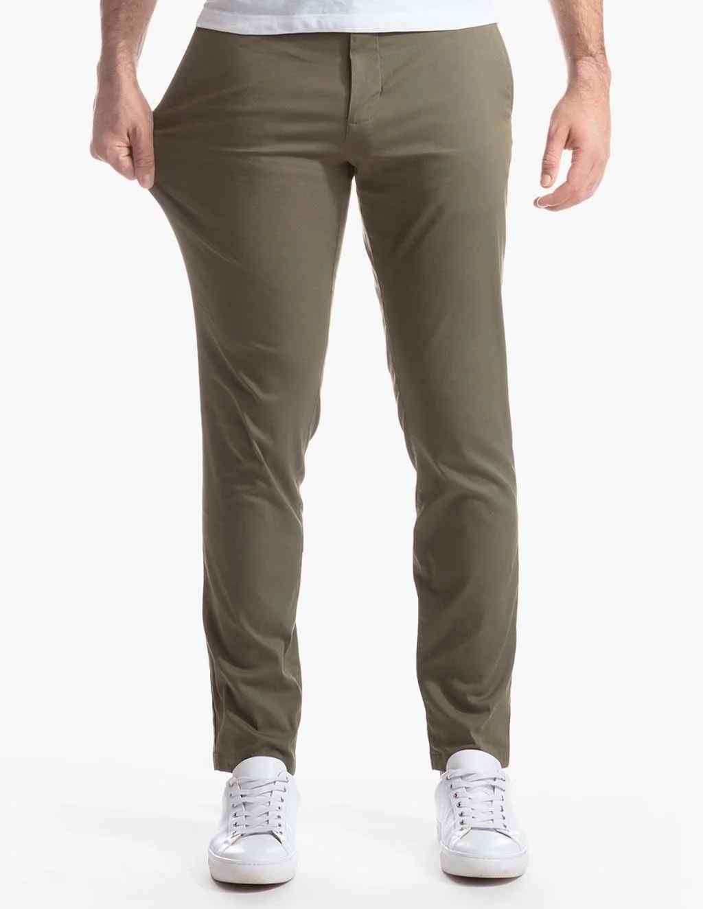 Khakis aus Stretch