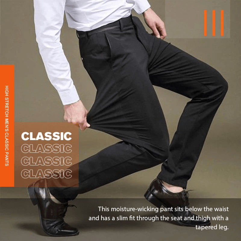 Pepijn™ Klassische Herrenhose mit hohem Stretchanteil – stylisch und bequem